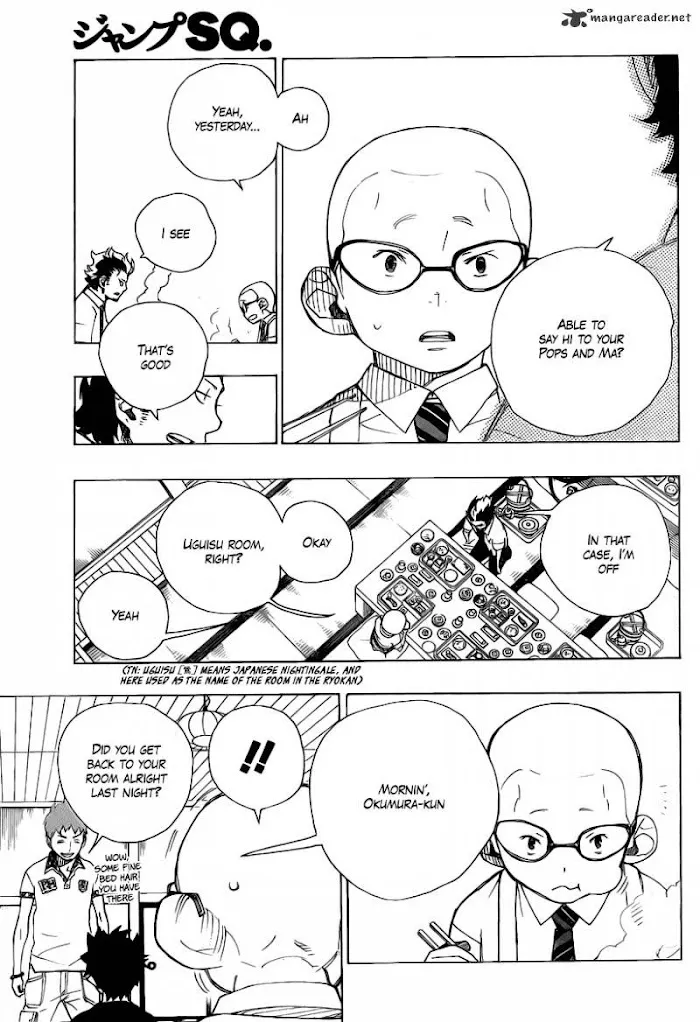 Read Blue Exorcist Manga Online