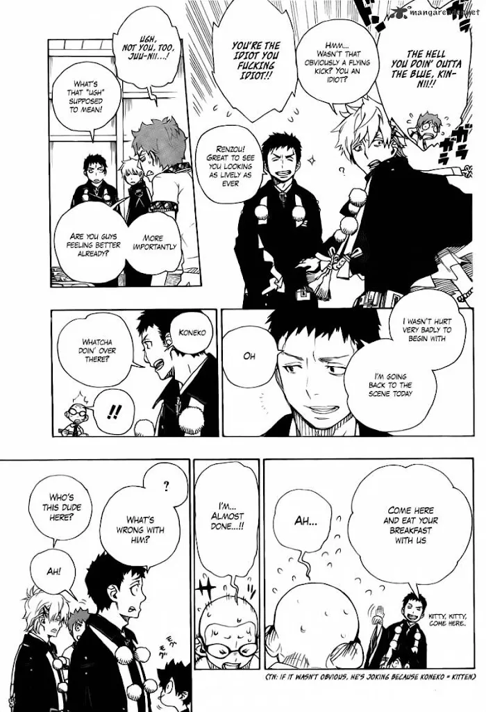 Read Blue Exorcist Manga Online