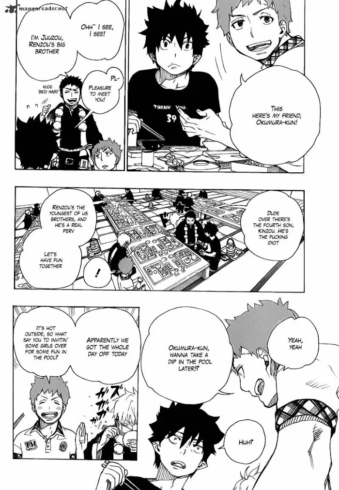 Read Blue Exorcist Manga Online