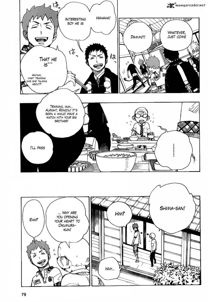 Read Blue Exorcist Manga Online