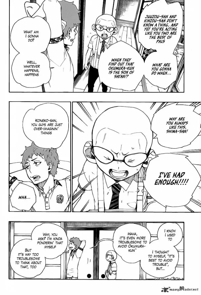 Read Blue Exorcist Manga Online