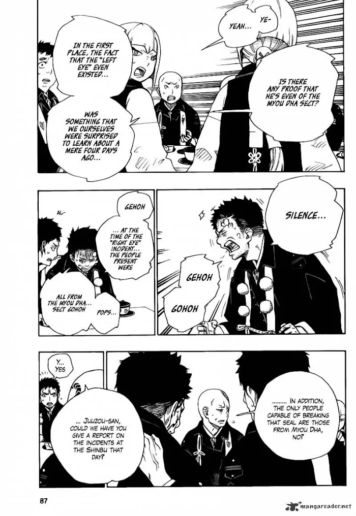 Read Blue Exorcist Manga Online
