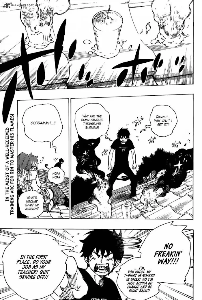 Read Blue Exorcist Manga Online