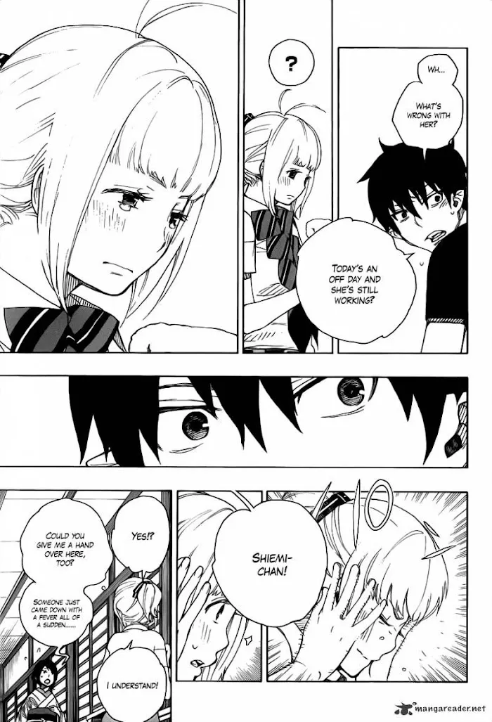 Read Blue Exorcist Manga Online