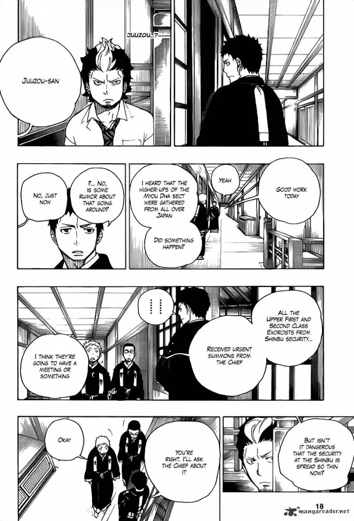 Read Blue Exorcist Manga Online