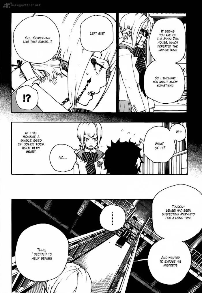 Read Blue Exorcist Manga Online