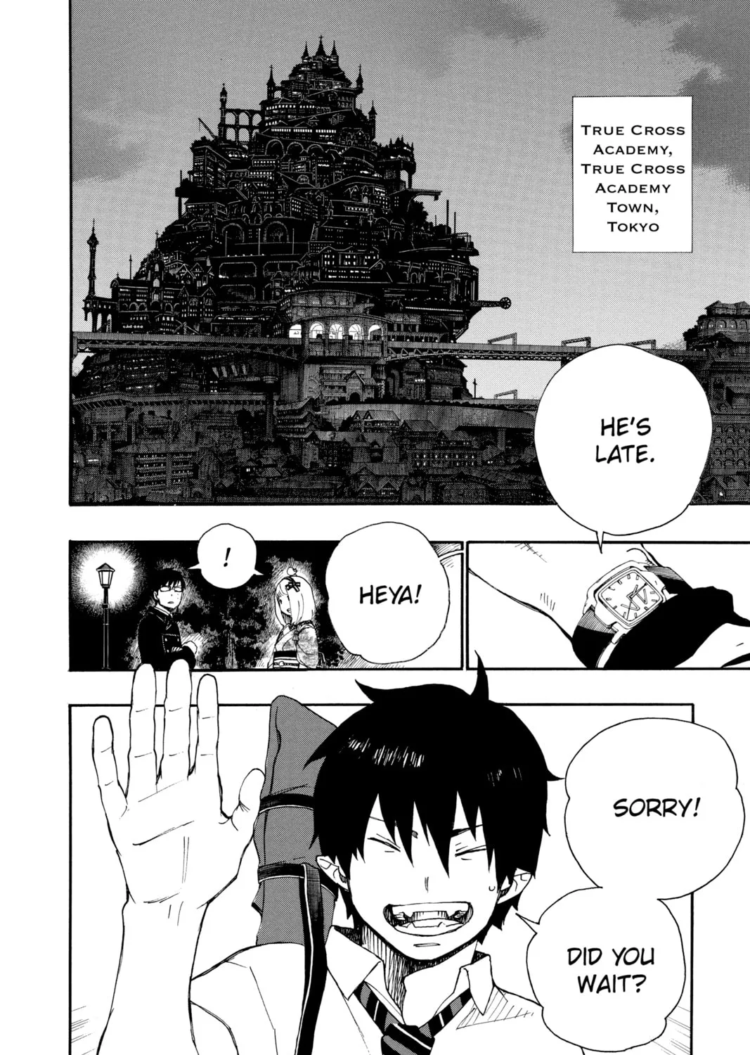 Read Blue Exorcist Manga Online