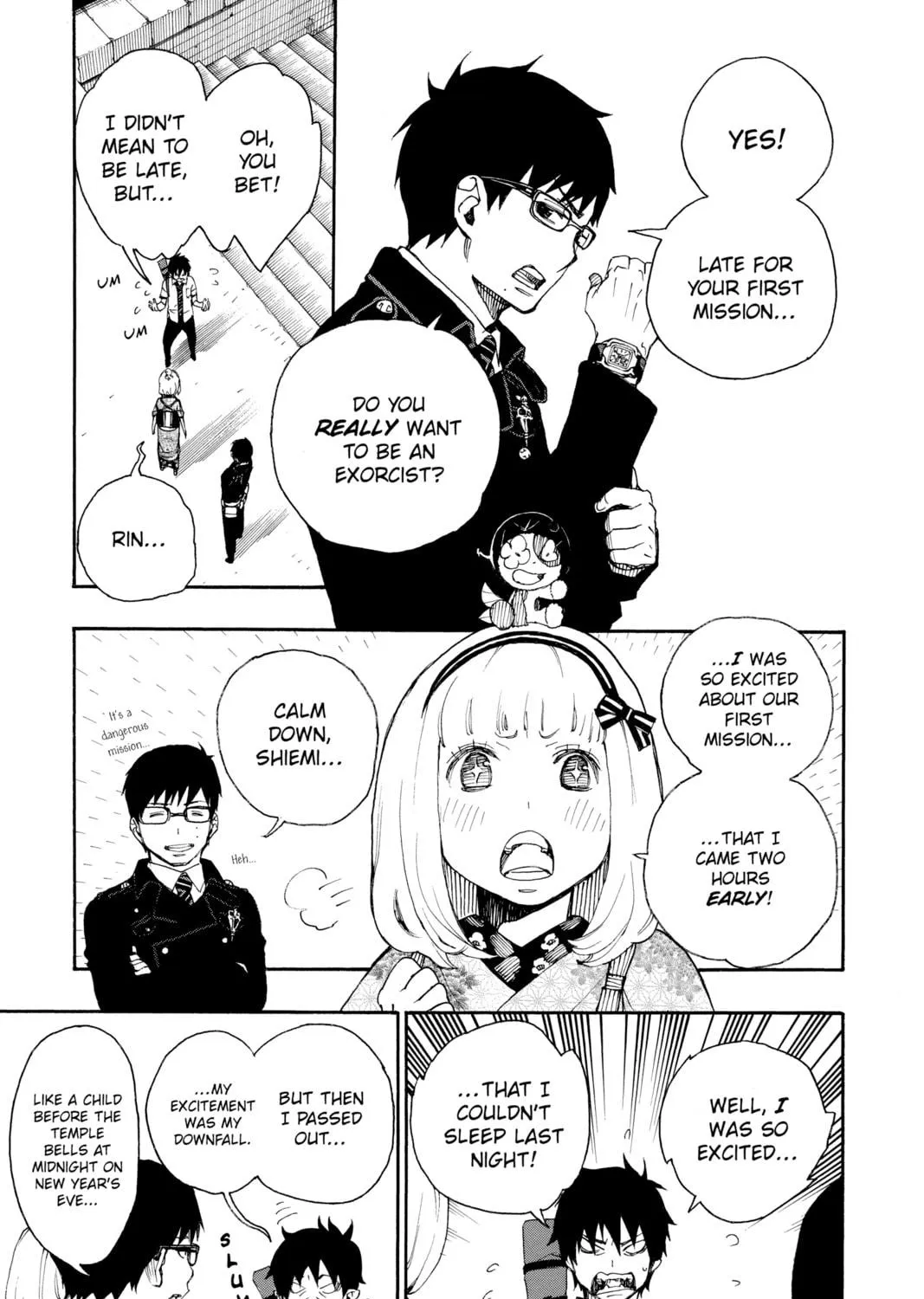 Read Blue Exorcist Manga Online