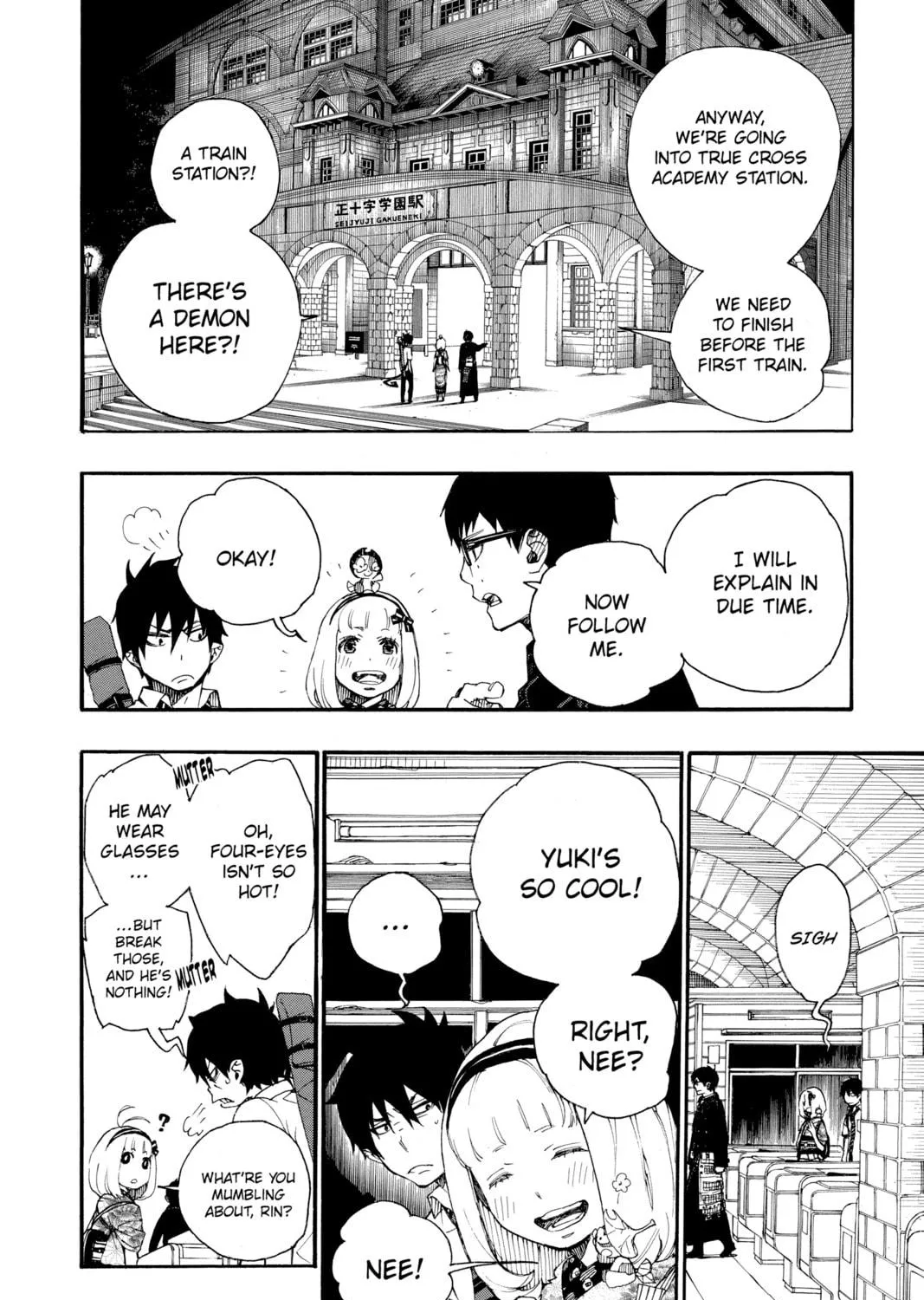 Read Blue Exorcist Manga Online