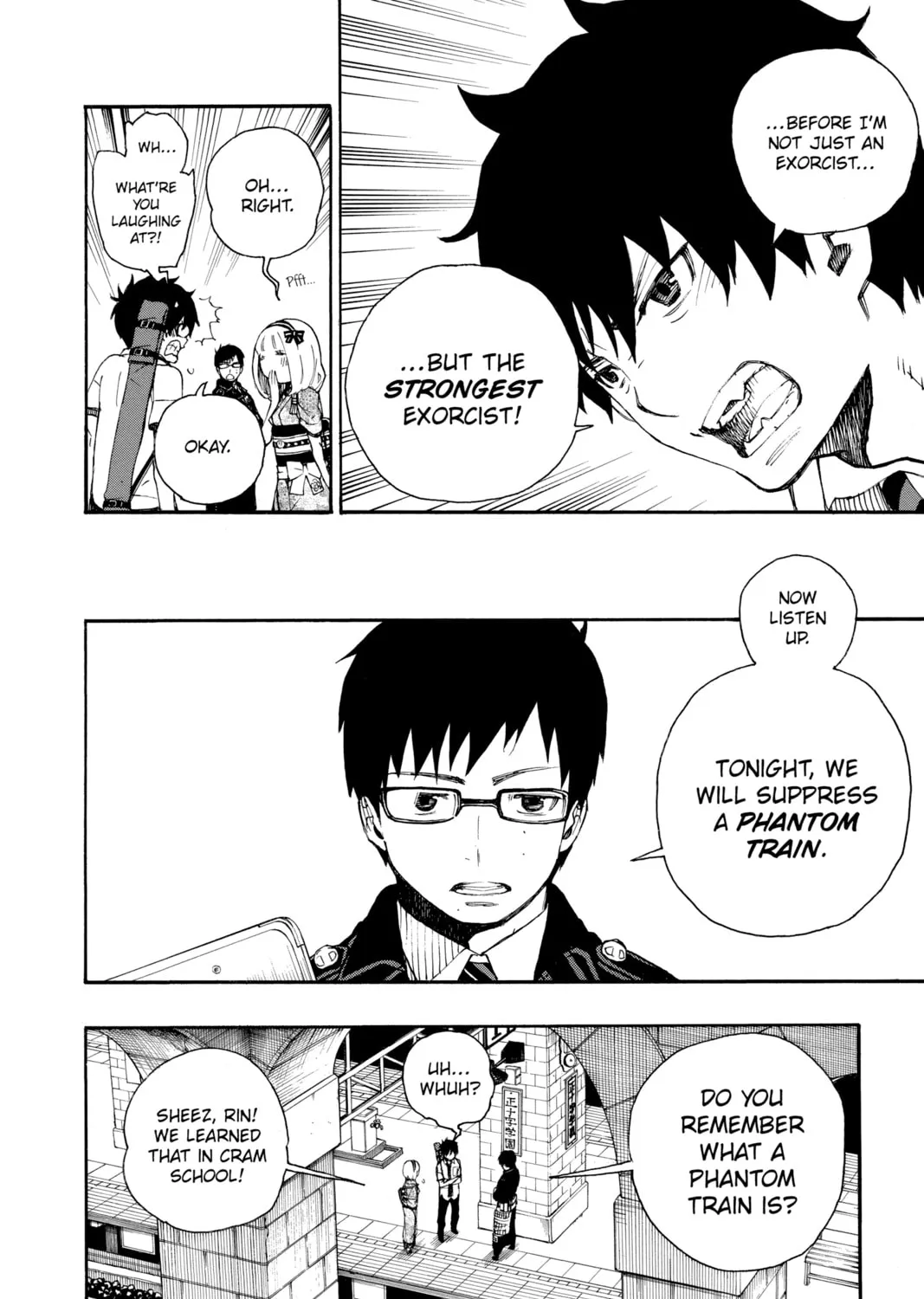 Read Blue Exorcist Manga Online