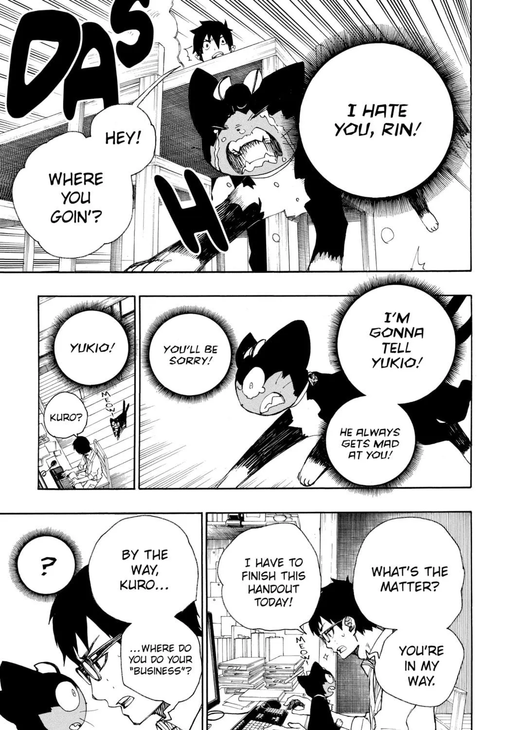 Read Blue Exorcist Manga Online