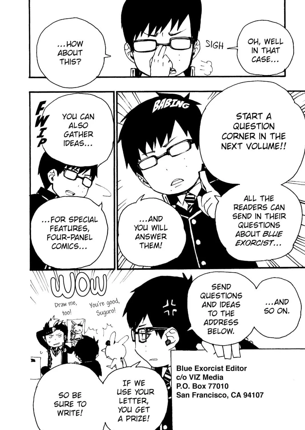 Read Blue Exorcist Manga Online