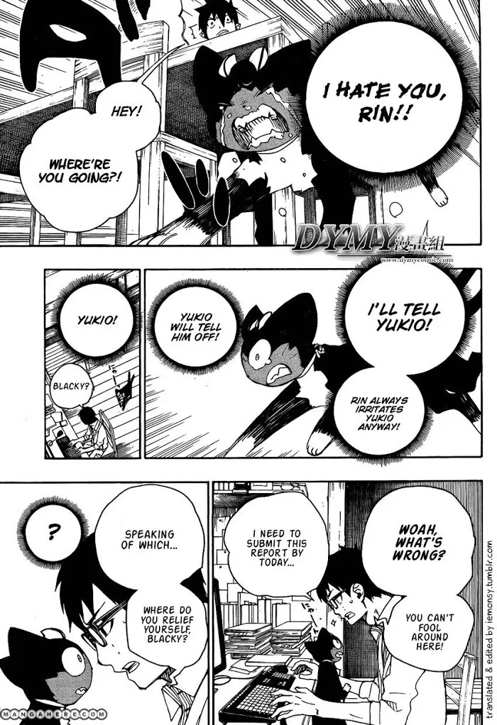 Read Blue Exorcist Manga Online