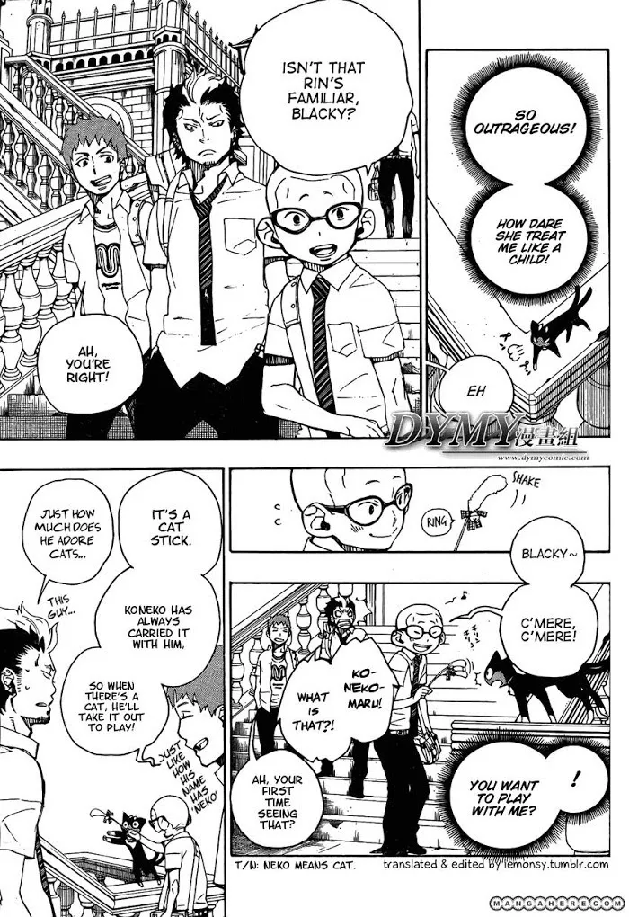 Read Blue Exorcist Manga Online