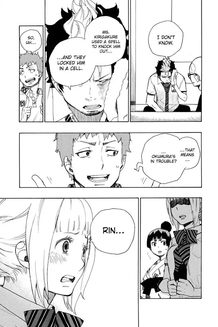 Read Blue Exorcist Manga Online