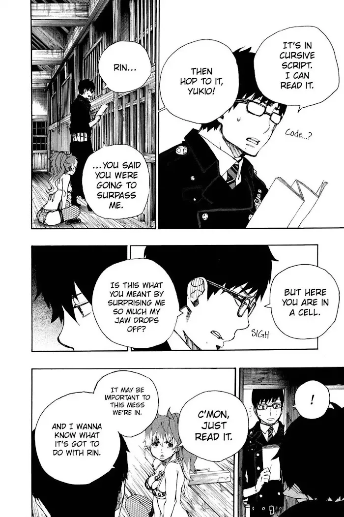 Read Blue Exorcist Manga Online