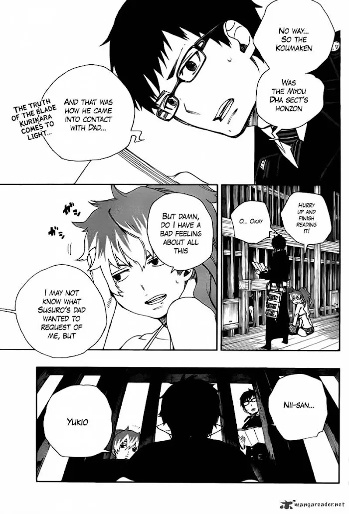 Read Blue Exorcist Manga Online