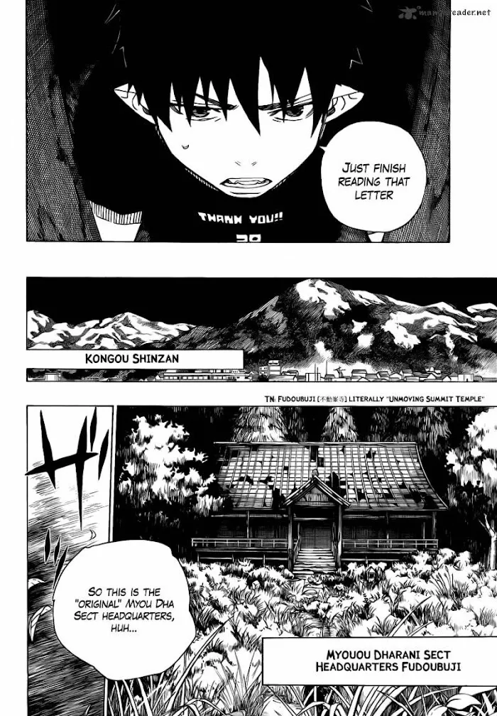 Read Blue Exorcist Manga Online