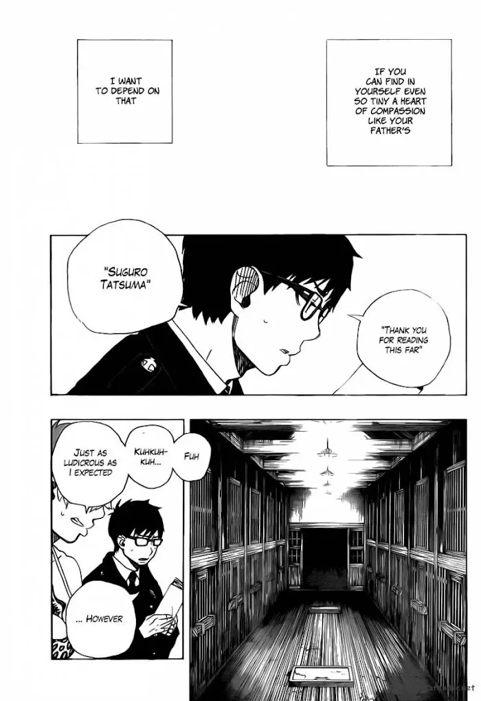 Read Blue Exorcist Manga Online