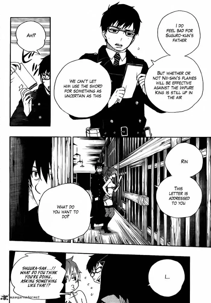 Read Blue Exorcist Manga Online
