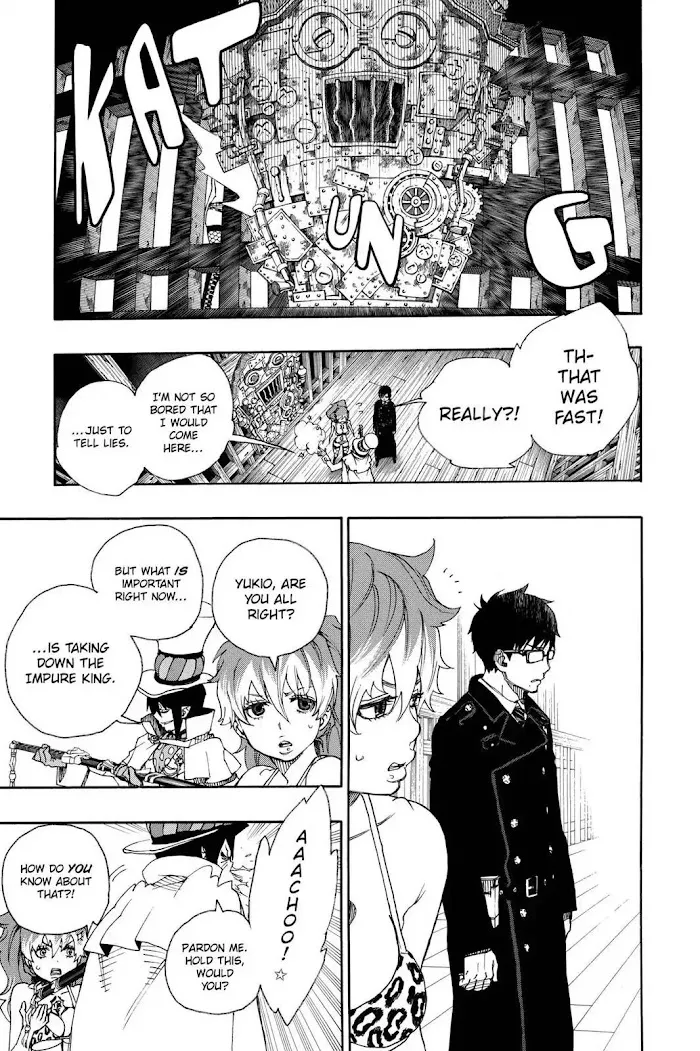 Read Blue Exorcist Manga Online