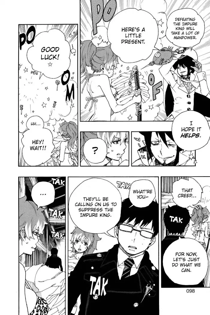 Read Blue Exorcist Manga Online