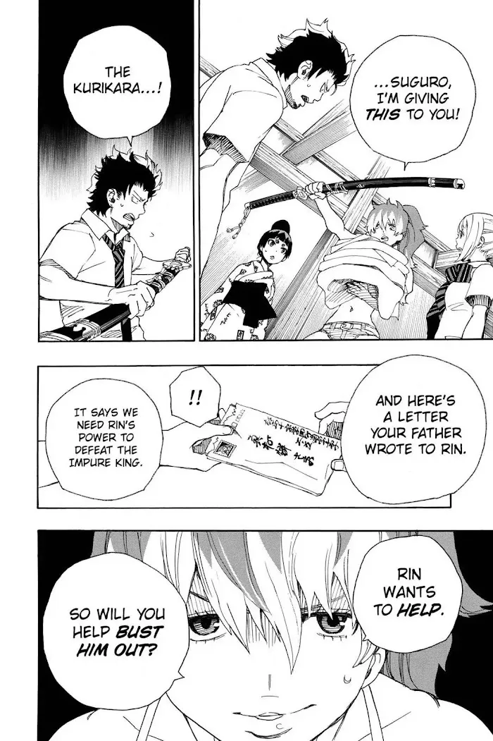 Read Blue Exorcist Manga Online