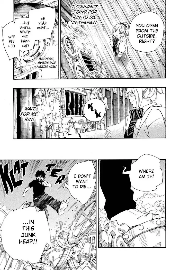 Read Blue Exorcist Manga Online