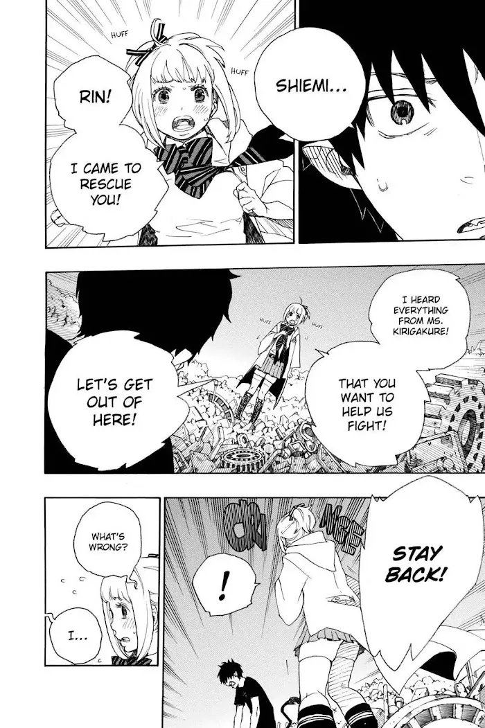 Read Blue Exorcist Manga Online