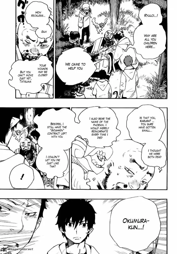 Read Blue Exorcist Manga Online