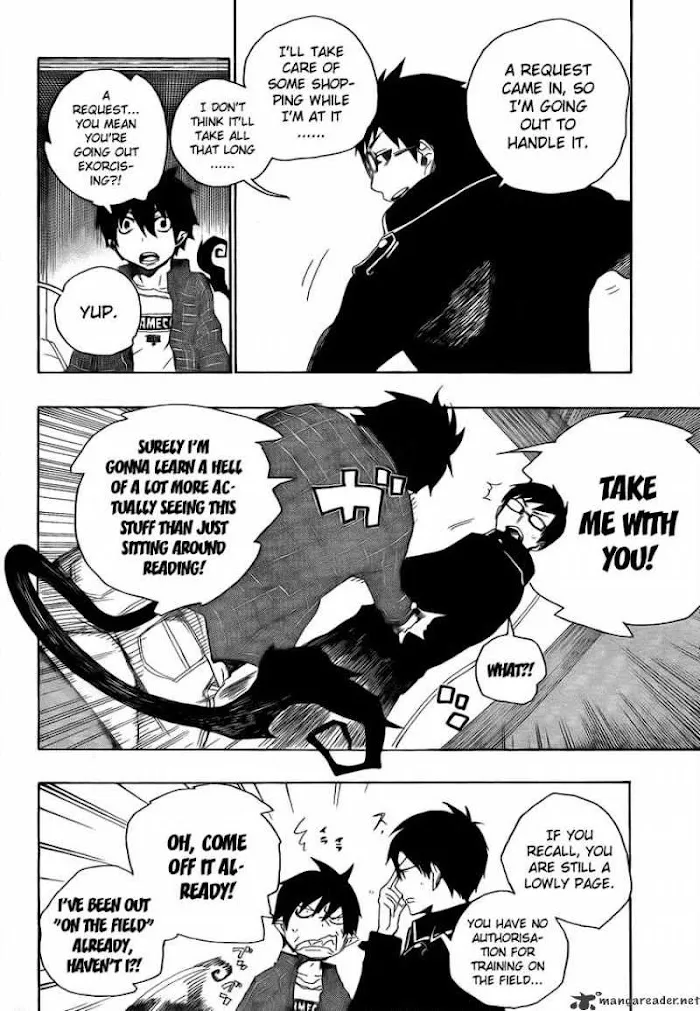 Read Blue Exorcist Manga Online
