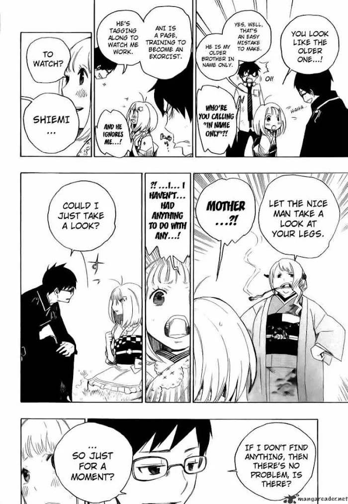 Read Blue Exorcist Manga Online