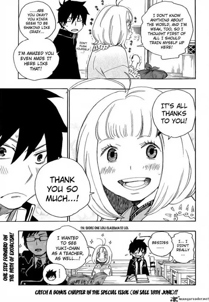 Read Blue Exorcist Manga Online
