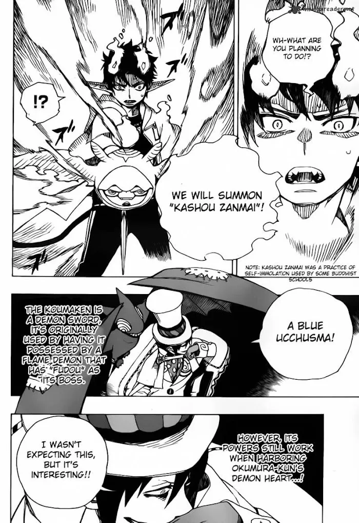 Read Blue Exorcist Manga Online
