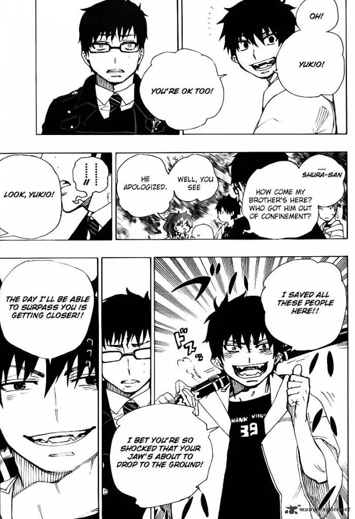 Read Blue Exorcist Manga Online