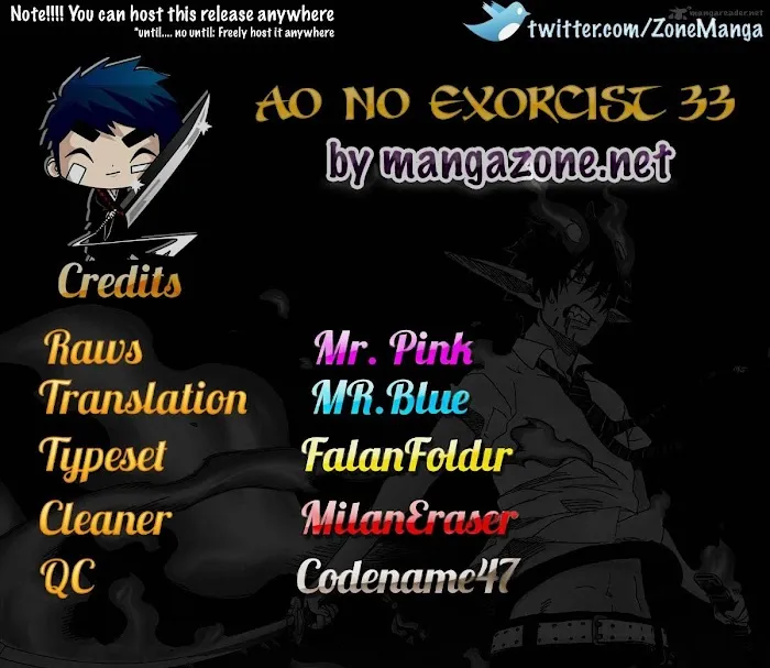 Read Blue Exorcist Manga Online