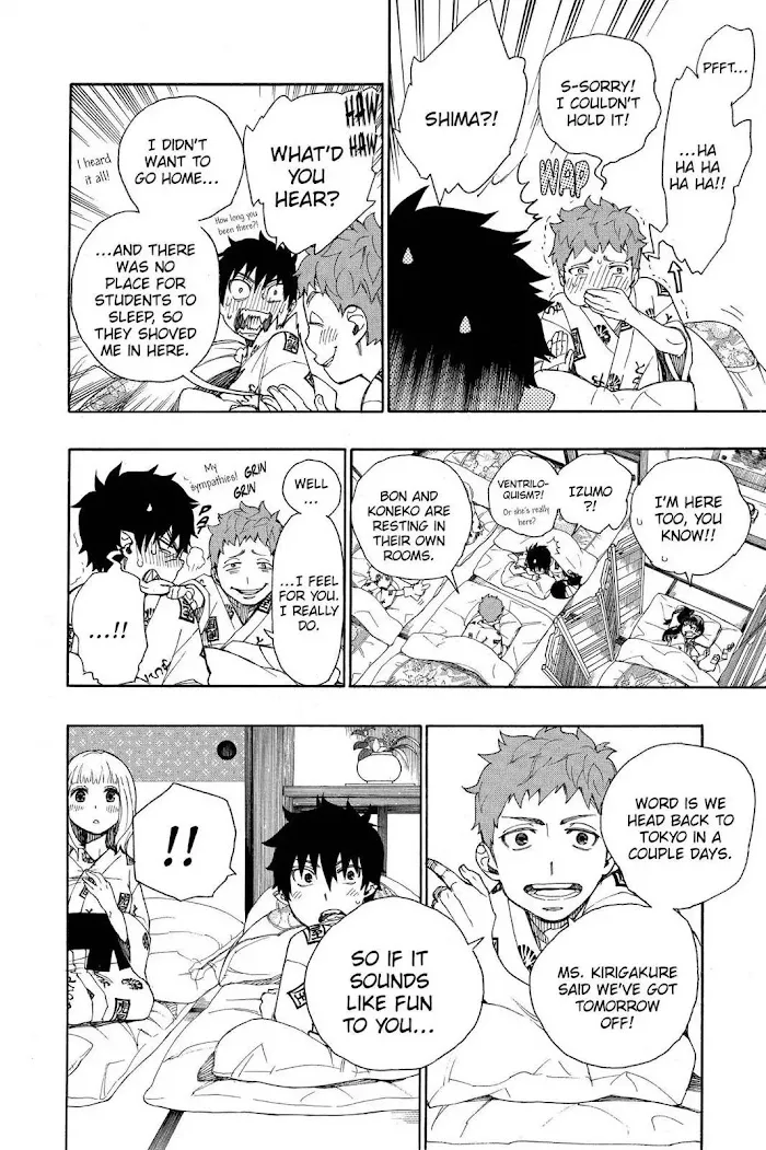 Read Blue Exorcist Manga Online