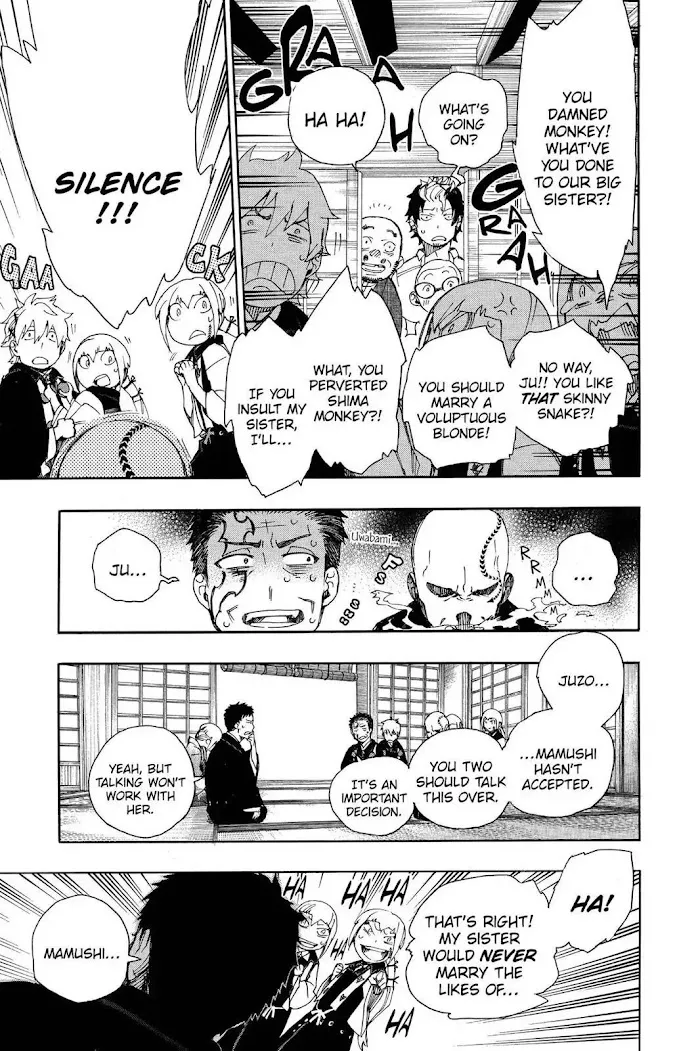 Read Blue Exorcist Manga Online