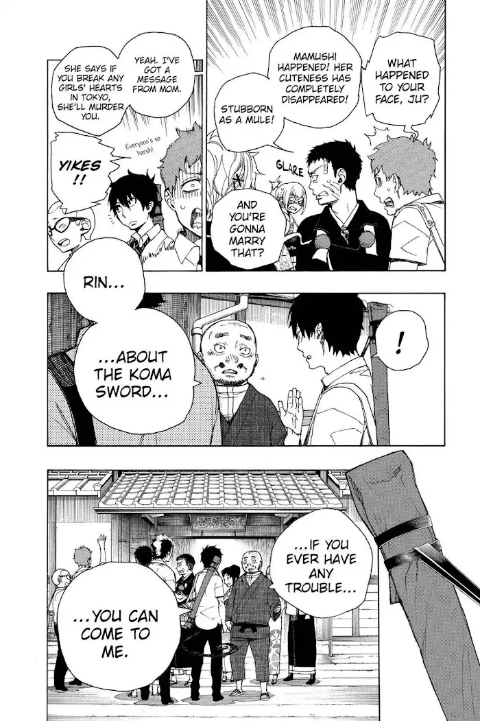 Read Blue Exorcist Manga Online