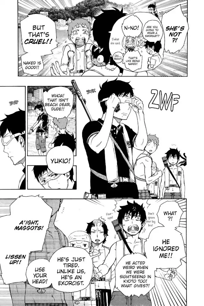 Read Blue Exorcist Manga Online