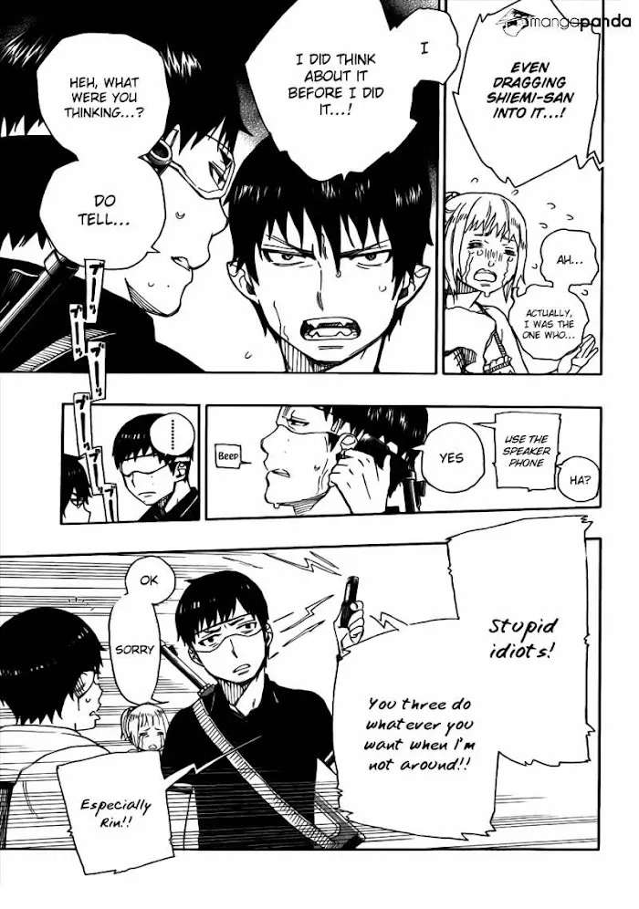 Read Blue Exorcist Manga Online