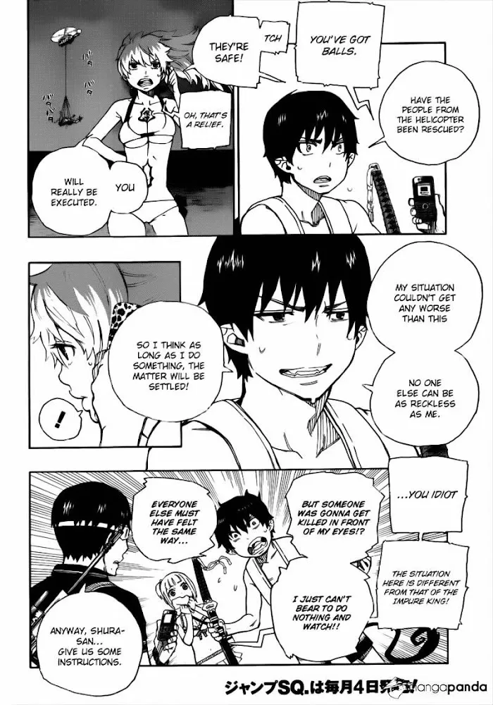 Read Blue Exorcist Manga Online