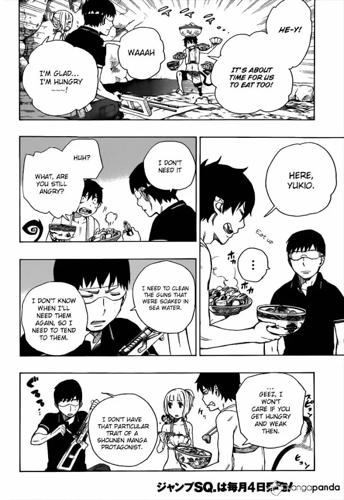 Read Blue Exorcist Manga Online