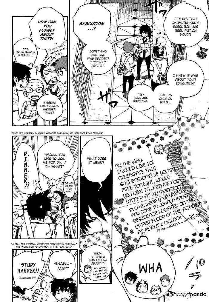 Read Blue Exorcist Manga Online