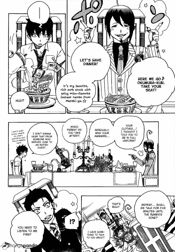 Read Blue Exorcist Manga Online