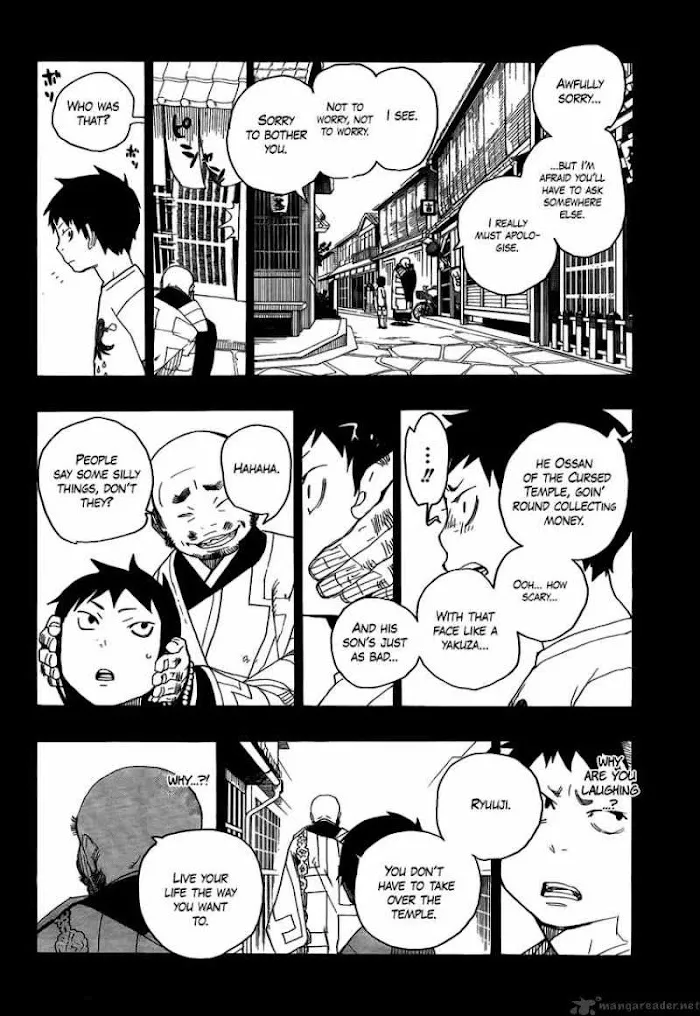 Read Blue Exorcist Manga Online