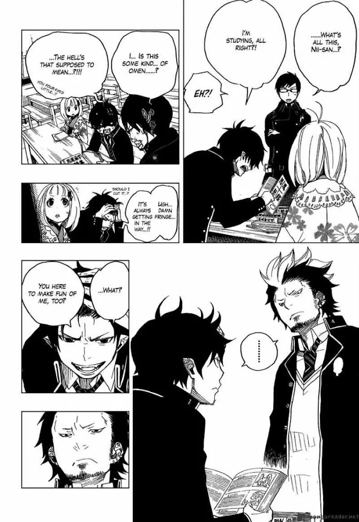 Read Blue Exorcist Manga Online