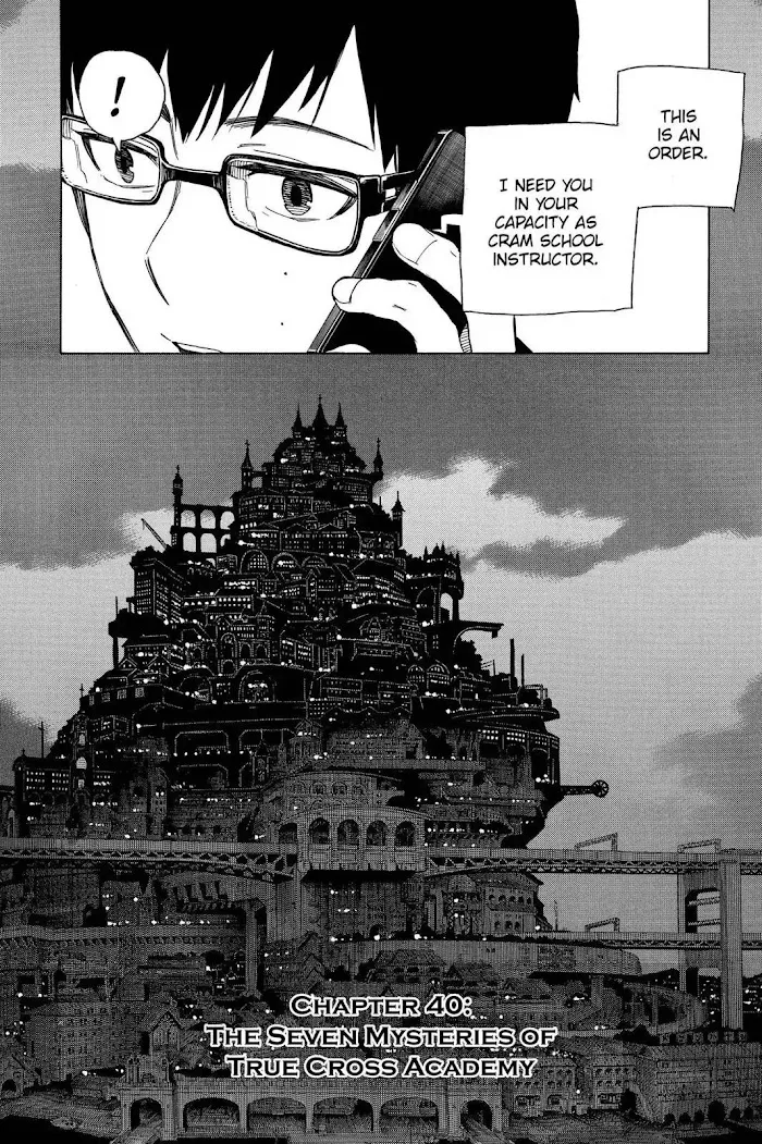 Read Blue Exorcist Manga Online