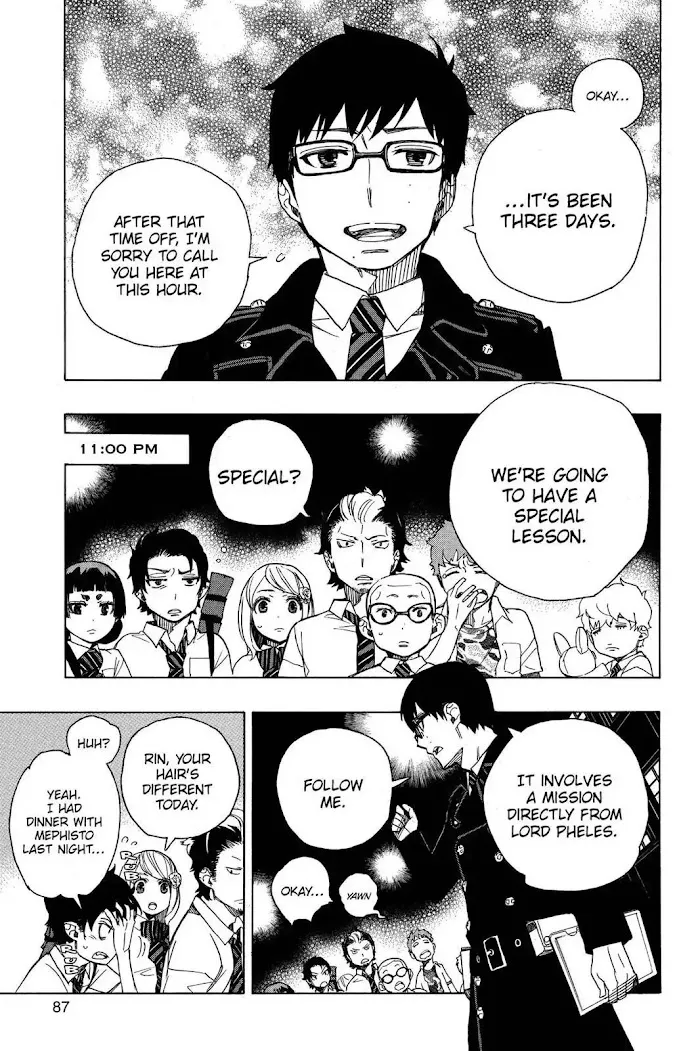 Read Blue Exorcist Manga Online