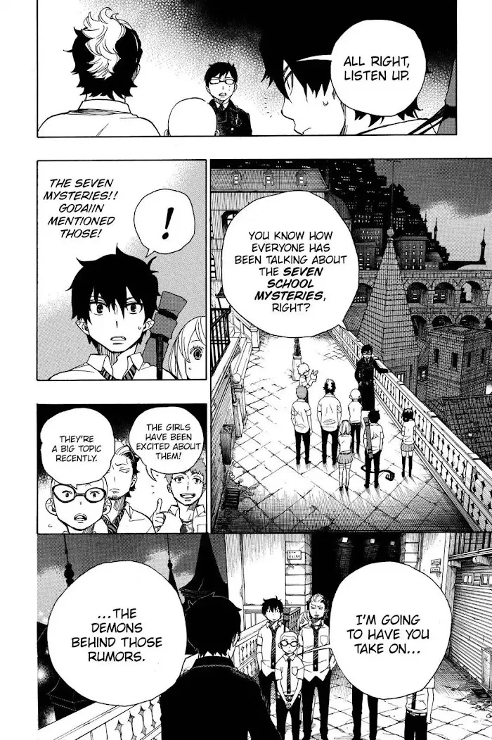 Read Blue Exorcist Manga Online